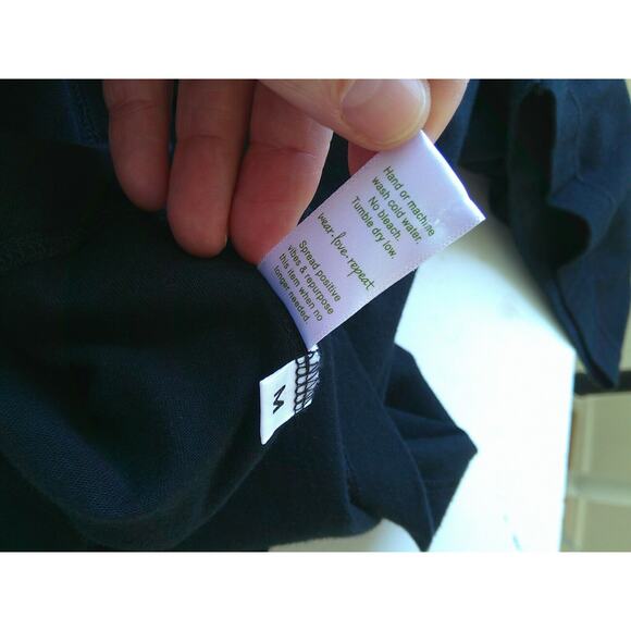 Maxfield Black Round Neck Short Sleeve Tee White Maxfield Los Angeles Logo M - Picture 8 of 9